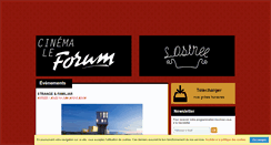 Desktop Screenshot of forum-cinemas.com